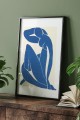 Dekoratif Matisse Blue Nudes Siyah Çerçeveli Tablo