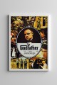 Dekoratif Godfather Beyaz Çerçeveli Tablo