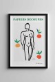 Dekoratif Matisse İnsan Siyah Çerçeveli Tablo